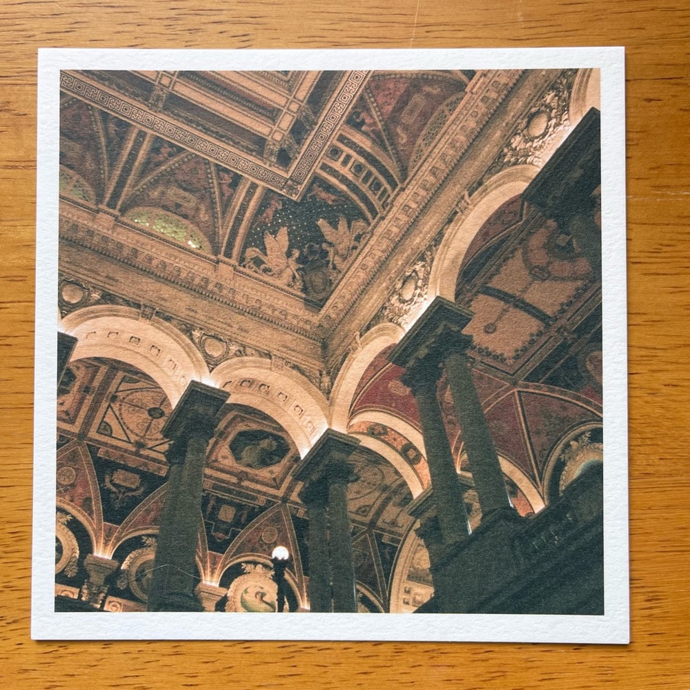 Art Print / 5x5 / Library of Congress / 35mm Film